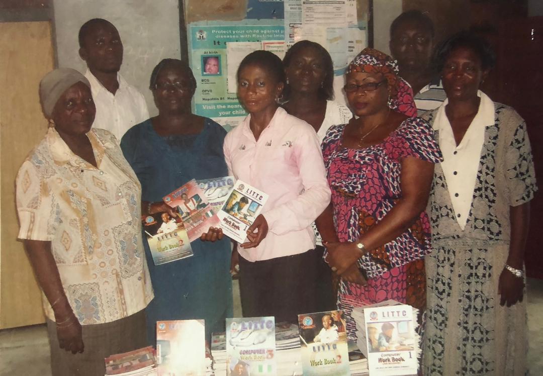 Donation of books - Dodan Barracks Children’s Primary School, Ikoyi - 2011